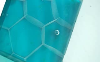 Glacier and Honeycomb glass