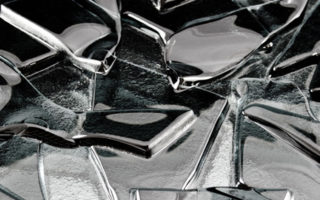 Crackle glass