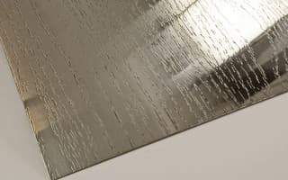 Teakwood Embossing Stainless Steel