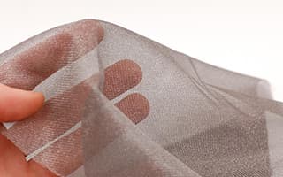 Silver Mesh Fabric