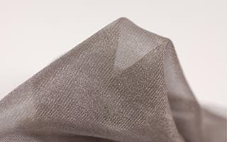 Silver Mesh Fabric