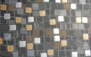 Flocked with textile