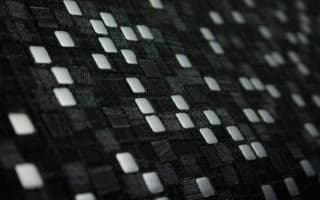 Flocked with textile