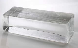 Glass brick by Poesia