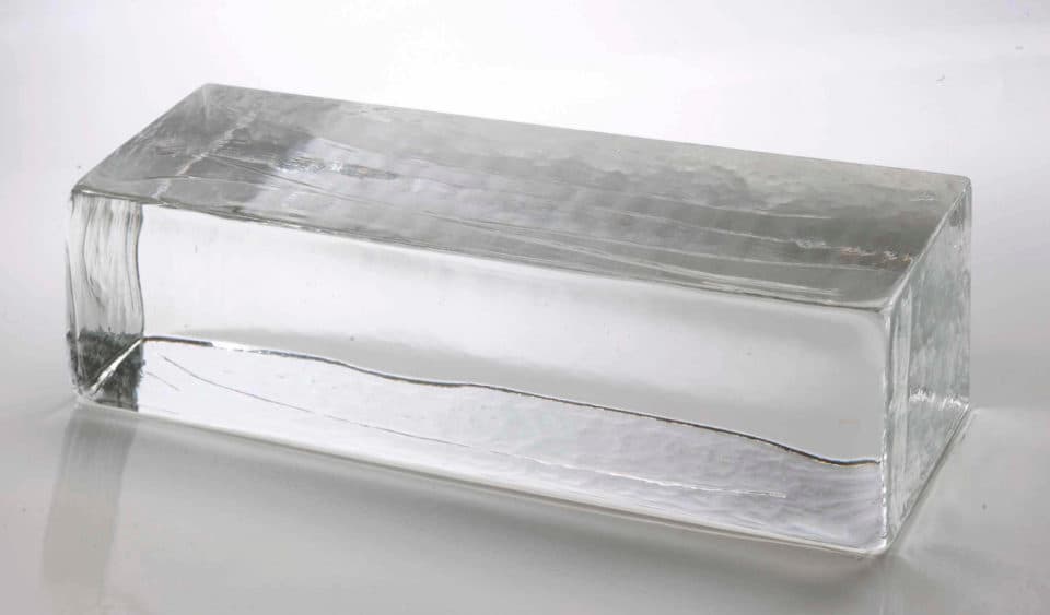 Glass brick by Poesia