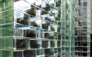 Glass brick by Poesia