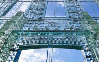 Glass brick by Poesia