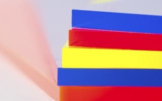 Perspex Fluorescent