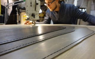 Sewing with wood