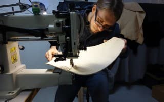 Sewing with wood