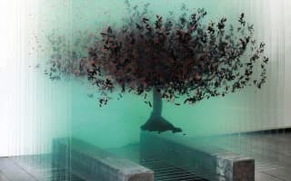 3D glass sculptures