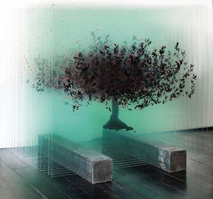 3D glass sculptures