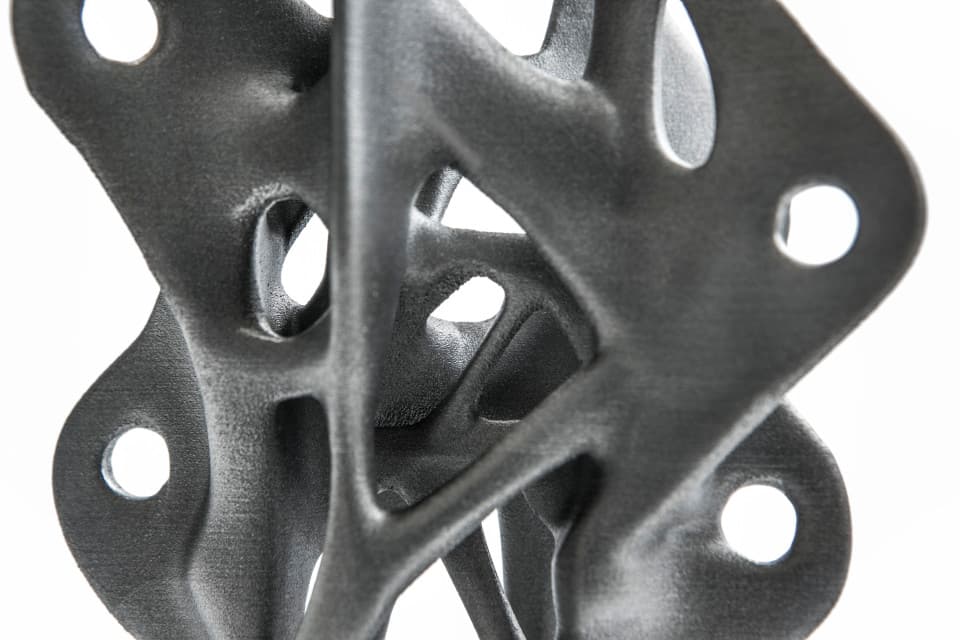 3D printed steel nodes