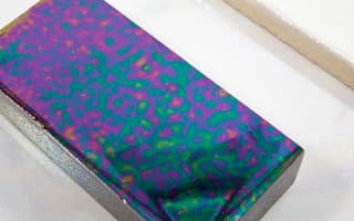 Glazed Ceramic Iridescent