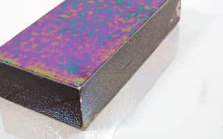Glazed Ceramic Iridescent