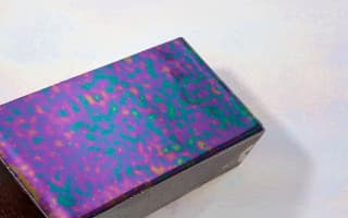 Glazed Ceramic Iridescent