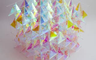 Iridescent kite