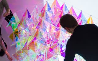 Iridescent kite