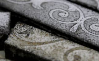 ‏Lava Tiles (Flower print)
