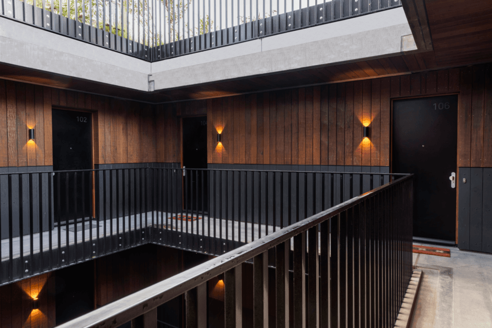 Noir® thermodified wood