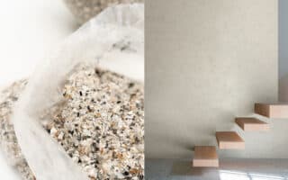 Recycled vinyl wallcovering