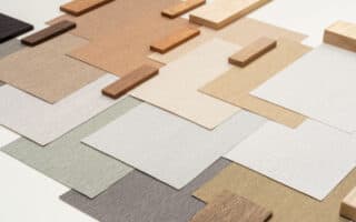 Recycled vinyl wallcovering