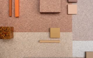 Recycled vinyl wallcovering