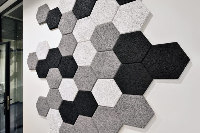 Wood Wool Design tiles