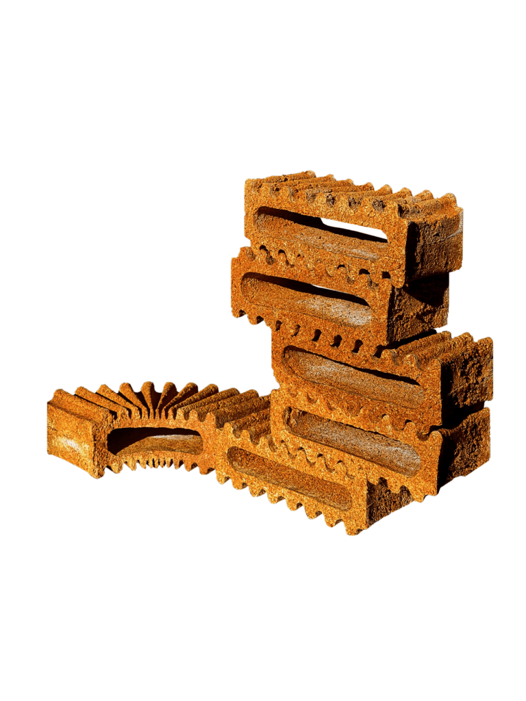 Avocado Seed Bricks