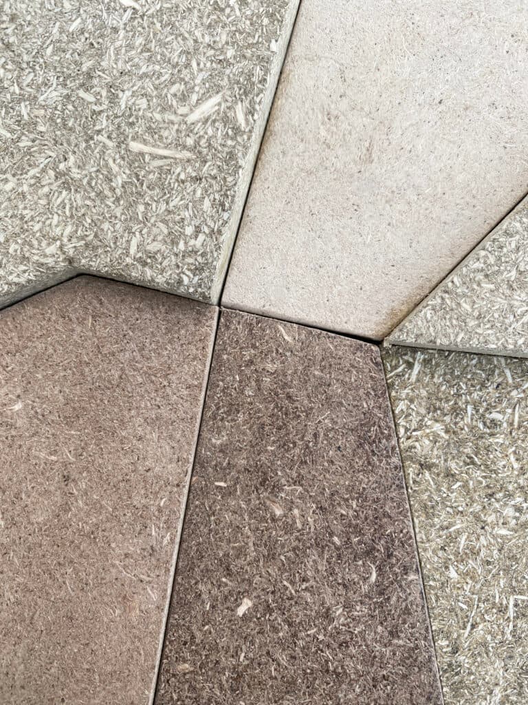 Lupine fibreboard