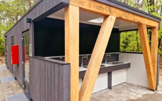 Lariks Hollands Hout facade cladding