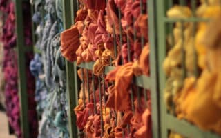 Wolkat post-consumer textile-to-textile recycled fabrics