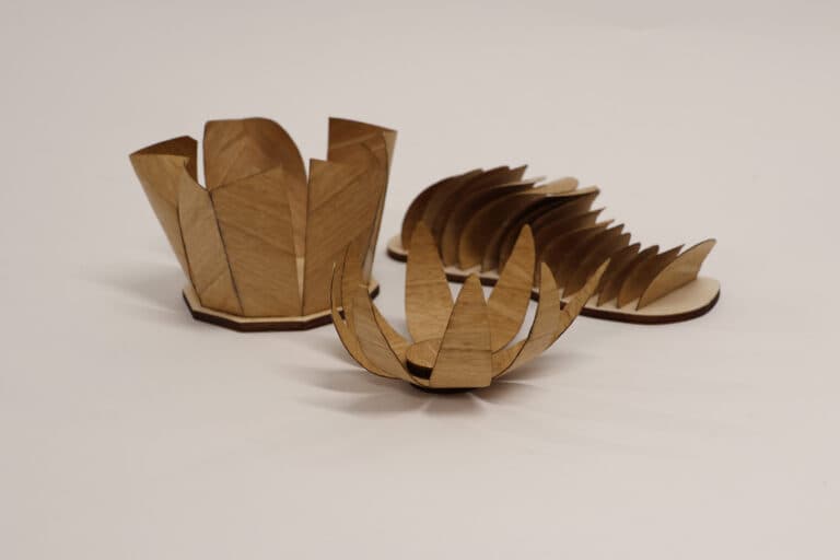 Moisture-responsive wood veneer