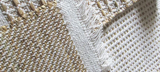 Upcycled Rice Straw Textiles
