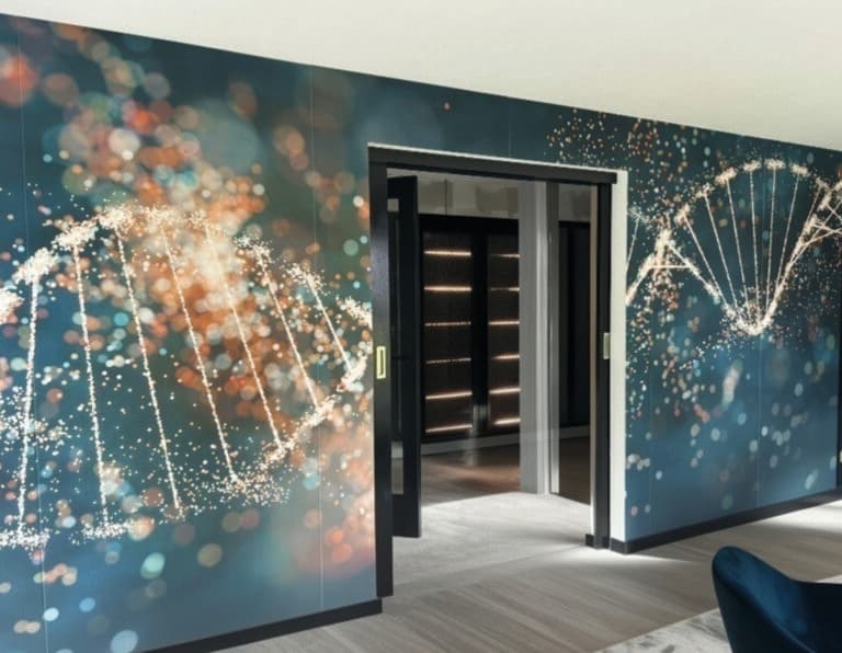 Printed acoustic panels