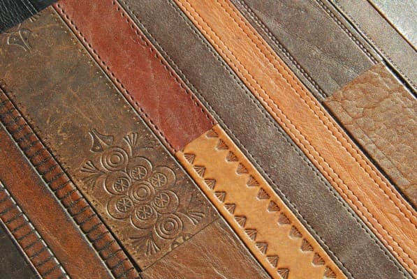 Leather Belt Floor Tiles