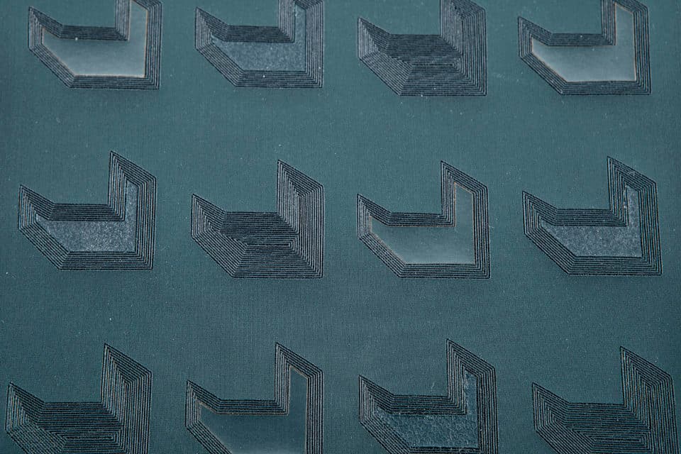 Textured synthetic materials