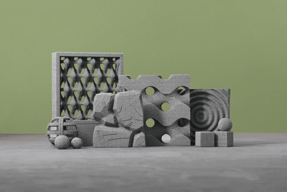 3D Printed Concrete