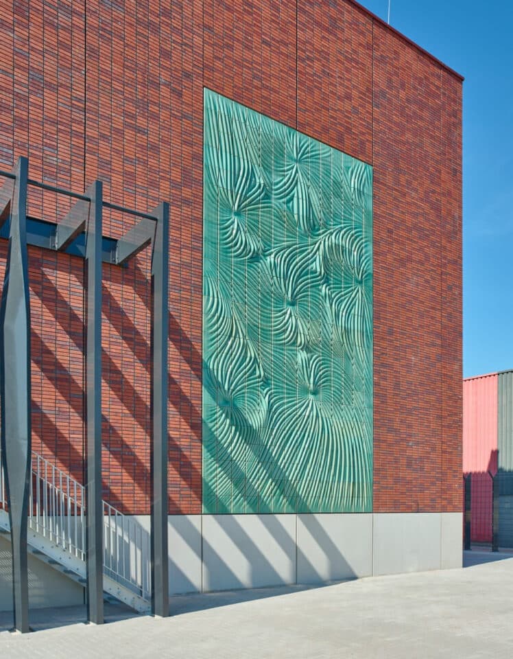 3D Printed Ceramic Powerwall Visualises Energy Through Architecture