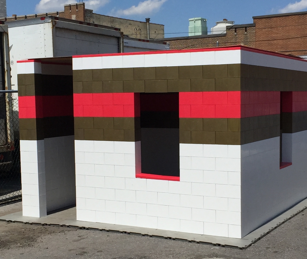 Giant legos for online walls