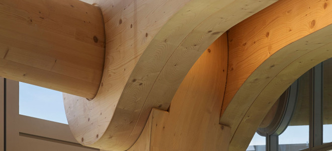 Wooden construction has a magic touch
