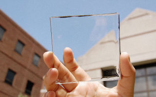 Crystal Clear Solar Cells