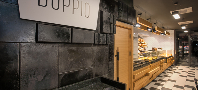 Bakery Fuses Traditional and Modern Materials