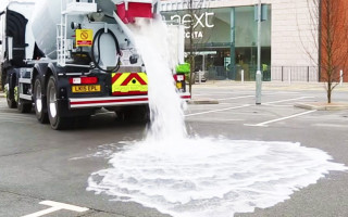 Watch: ‘Thirsty’ Concrete Drinks 4,000 Litres of Water in 60 Seconds