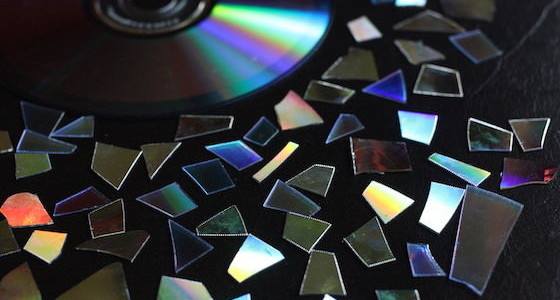 DIY: How to Make a Mosaic From a DVD