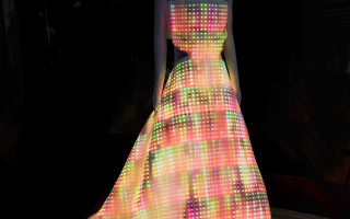 The 24,0000 full colour pixel Galaxy Dress