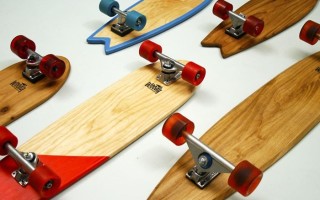 Woody Skateboards Bring Wood Back to the Streets