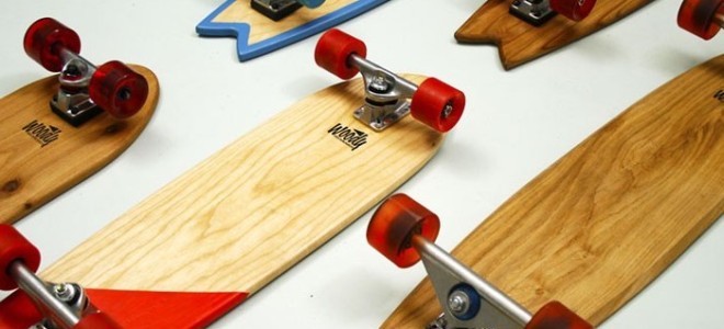 Woody Skateboards Bring Wood Back to the Streets