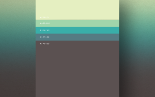 Beautiful Colour Palettes Based the Year’s Most Popular Colours