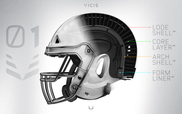 Future Football Helmets That Bend, Crumple and Twist by Design